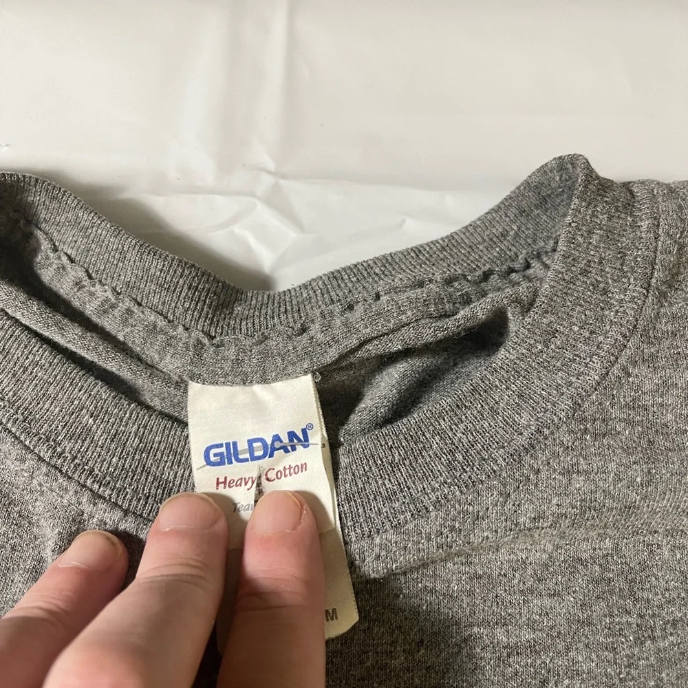 Grateful Dead Short Sleeve Tee Gildan Gray - Picture 3 of 8